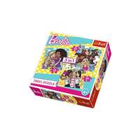 Trefl Trefl 3 az 1-ben puzzle (20,36,50 db-os) - Barbie és barátai (34827)