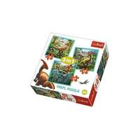 Trefl Trefl 3 az 1-ben puzzle (20,36,50 db-os) - Dinoszauruszok (34837)