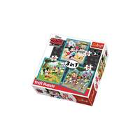 Trefl Trefl 3 az 1-ben puzzle (20,36,50 db-os) - Mickey Mouse és barátai (34846)