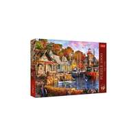 Trefl Trefl 1000-db-os Premium Plus puzzle - Tea Time - Tengerparti kikötő (10796)