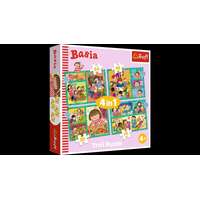 Trefl Trefl 4 az 1-ben puzzle (35,48,54,70 db-os) - Basia (34606)