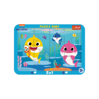 Trefl Trefl 10 db-os keretes puzzle - Baby Shark (80027)