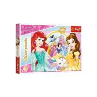 Trefl Trefl 100 db-os Csillám puzzle - Disney Princess - Belle és Ariel (14819)