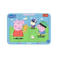 Trefl Trefl 10 db-os keretes puzzle - Peppa malac (80021)