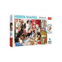 Trefl Trefl 1043 db-os Hidden Shapes puzzle - Mókás kutyák (10675)