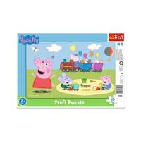 Trefl Trefl 15 db-os keretes puzzle - Peppa malac (31406)