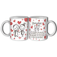 Neves Bögre Szeretlek rajzolt 3 dl