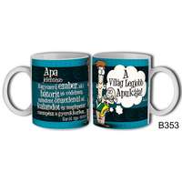 Neves Bögre A világ legjobb Apukája 3 dl