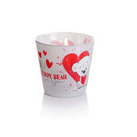 Bartek Candles Illatgyertya pohár parfüm illatú macis 115 g