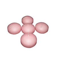 Gyertya Áruház Úszógyertya rózsaszín 5 db/csomag 4,5 cm X 3,3 cm