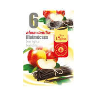Tea lights Illatmécses alma vanilia 6db/csomag