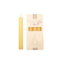 Bartek Candles Gyertya klasszikus krém 4 db, 2 cm x 17 cm