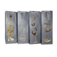 NTT Impex Italtasak fekete arany mintával 35 cm x 12 cm x 9 cm