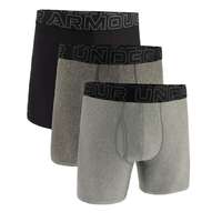Under Armour Under Armour M Perf Tech férfi boxeralsó 6in 3pack Grey
