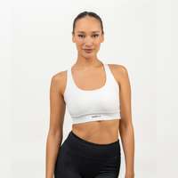 NEBBIA Sport Bra Racer Back White - NEBBIA
