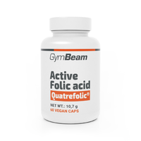 GymBeam GymBeam Active Folic acid (Vitamin B9) 60 kapsz.