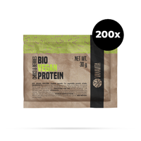 GymBeam VanaVita Bio Vegán fehérje minta 200 x 30 g csoki & bogyók