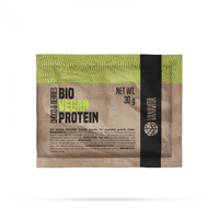 GymBeam VanaVita Bio Vegán fehérje minta 30 g csoki & bogyók
