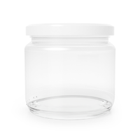 GymBeam GymBeam Üvegedény fém fedéllel