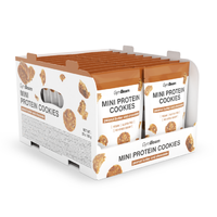 GymBeam GymBeam Mini Protein Cookies 20 x 100 g mogyoróvaj-csoki