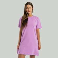 GymBeam STRIX Women’s ALPHA T-Shirt Dress Amethyst