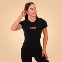 GymBeam BeastPink Daily női póló Black