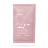 GymBeam BeastPink Yum Yum Whey minta 30 g vanília fagylalt
