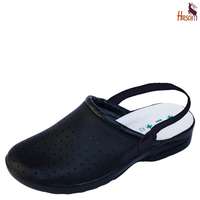 Hirsch Bio HirschBio férfi, női bőr fekete munkavédelmi klumpa 35-46 R