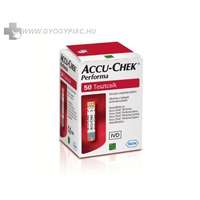 ACCU CHEK PERFORMA Vércukormérő tesztcsík 50 db