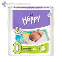 Bella Baby Bella Baby Happy Before Newborn 0-2KG 46 db/csomag kis súlyú újszülöttek számára