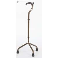 3 lábú fém, állítható magasságú járóbot