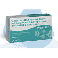 COVID-19 és Influenza A+B Antigén Kombinált Gyorsteszt Orrváladékból - WhiteLAB - 1 db