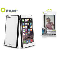 Muvit Apple iPhone 6 Plus/6S Plus hátlap - Muvit Bimat - fekete/átlátszó