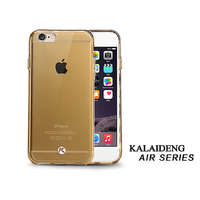 Kalaideng Apple iPhone 6 Plus szilikon hátlap üveg képernyővédó fóliával - Kalaideng Air Series - arany