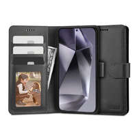Tech-Protect Tech-Protect Wallet flipes bőrtok - Samsung SM-S926 Galaxy S24+ - fekete