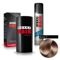 Cover Hair Cover Hair Volume hajdúsító, 30 g, barna + kötést erősítő spray