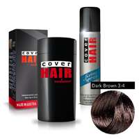 Cover Hair Cover Hair Volume hajdúsító, 30 g, sötétbarna + kötést erősítő spray
