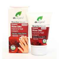 Dr Organic Dr Organic kéz- és körömápoló krém bio damaszkuszi rózsával, 125 ml