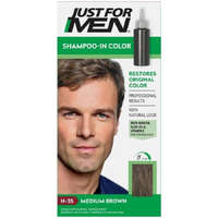 Just for Men Just for Men Shampoo-In hajszínező, közép barna H-35