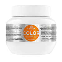 Kallos Kallos Color hajpakolás lenmagolajjal és UV filterrel festett, töredezett hajra, 275 ml
