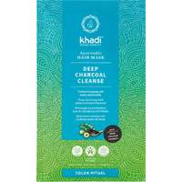  Khadi Deep Charcoal Cleanse ayurvédikus hajmaszk, 50 g