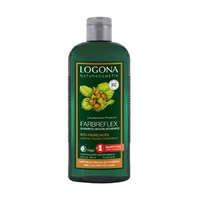 Logona Logona színvédő sampon barna & fekete hajra, 250 ml