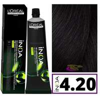 Loreal Professionel Loreal INOA ammóniamentes hajfesték 4.20