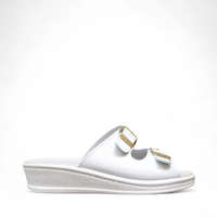 Sanital Light Sanital Light 371 női papucs - csatos - fehér