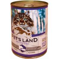  PET S LAND CAT KONZERV SERTÉS-HAL KÖRTÉVEL 415G