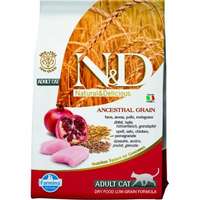  N&D CAT LOW GRAIN CSIRKE&GRÁNÁTALMA 300G