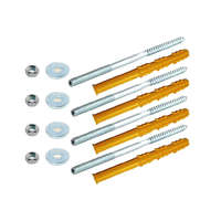 ZENN Előtető rögzítő 4 db tipli és csavar téglafalba anya alátét dübel készlet