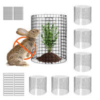 VEVOR Fém növénykalitka 6 darab növényvédelmi készlet az állatoktól 320x355 mm növényvédő ketrec