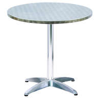 Serena Kávézó asztal kerek 70x70 cm kültéri rozsdamentes acél és alumínium