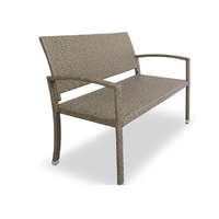 Debau Kerti pad polirattan kültéri bútor 122x55x90 cm bézs szín
